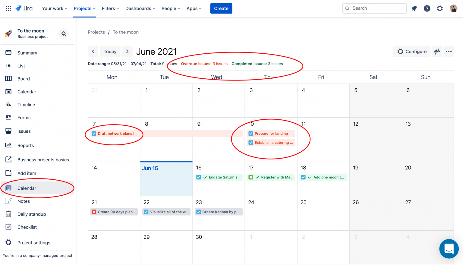 Getting started with “Issue Calendar for Jira” Issue Calendar for