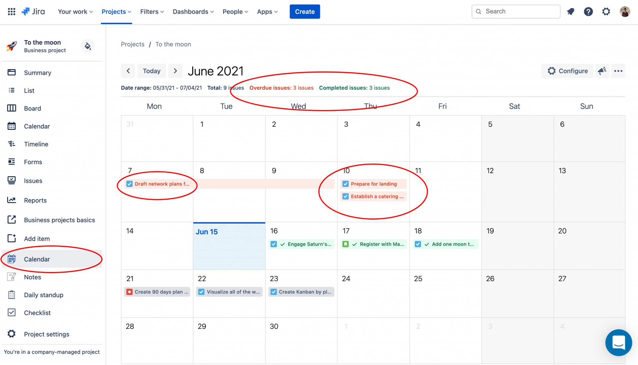 Getting started with “Issue Calendar for Jira” Issue Calendar for